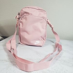 Nike Pastel Pink Water Resistant Mini Crossbody Bag